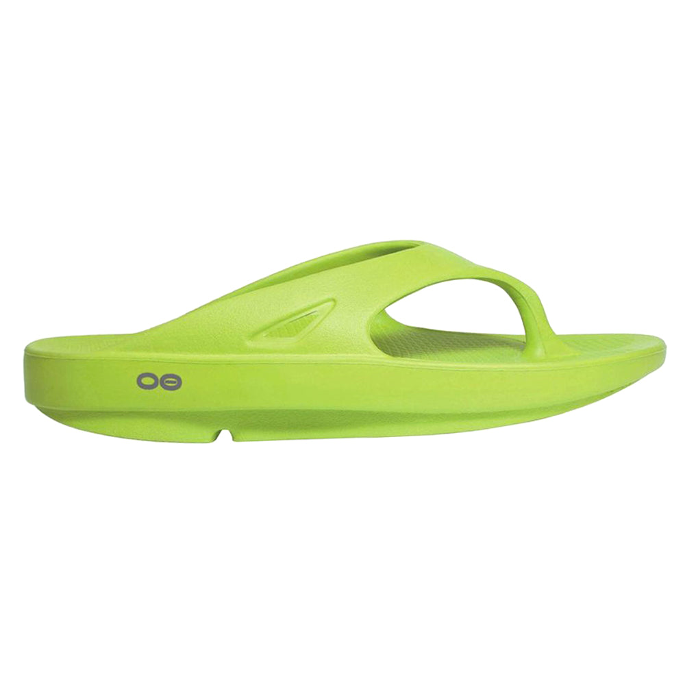 Shop Green Womens OOFOS OOriginal Thong Flip Flop Sandals – Shoebacca