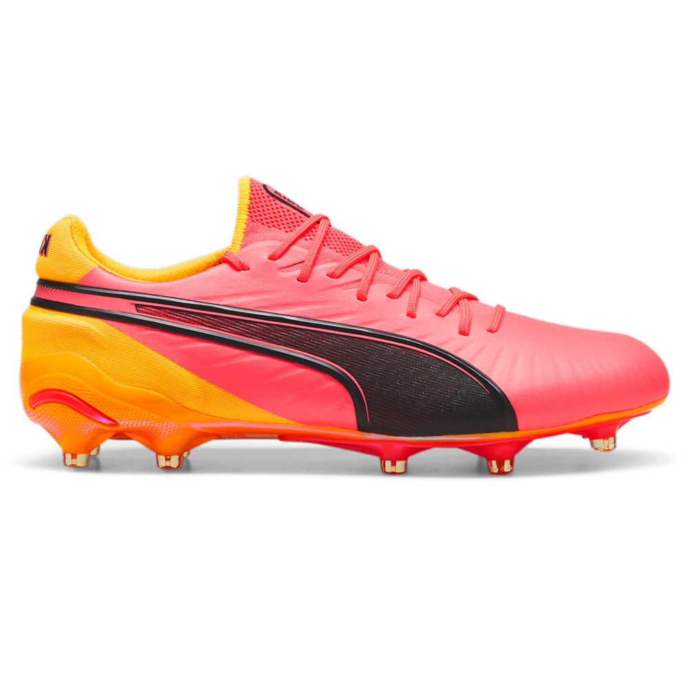 Shop Orange Mens Puma King Ultimate Tricks Firm Ground/Artificial