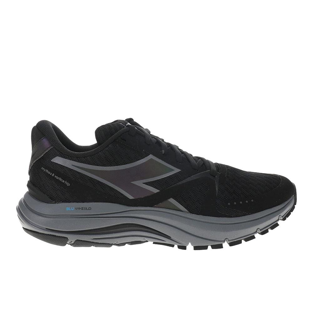 DIADORA - MYTHOS BLUSHIELD 8 VORTICE HIP Scarpa running uomo nera DIADORA - MYTHOS BLUSHIELD 8 VORTICE HIP Scarpa running uomo nera