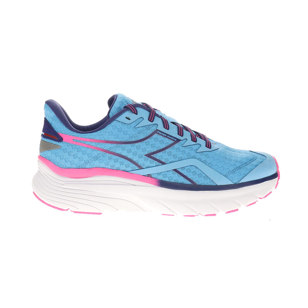 Shop Blue, Pink Womens Diadora Equipe Nucleo Running Shoes – Shoebacca