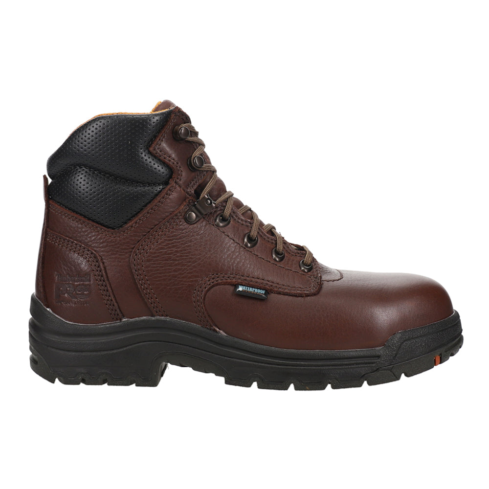 Shop Brown Mens Timberland Pro Titan Inch Waterproof Alloy Toe