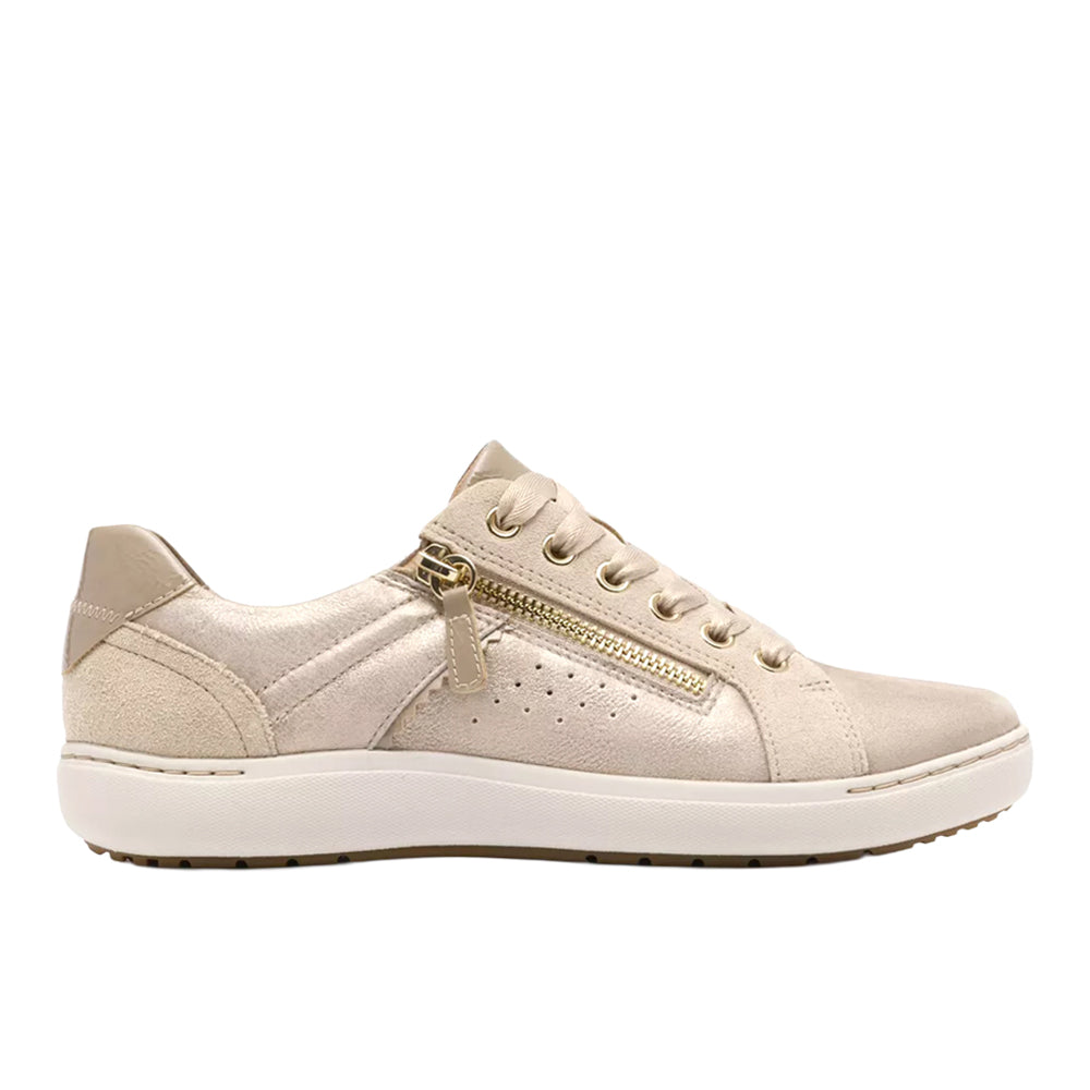 Shop Gold Womens Nalle Zen Lace Up Sneakers – Shoebacca