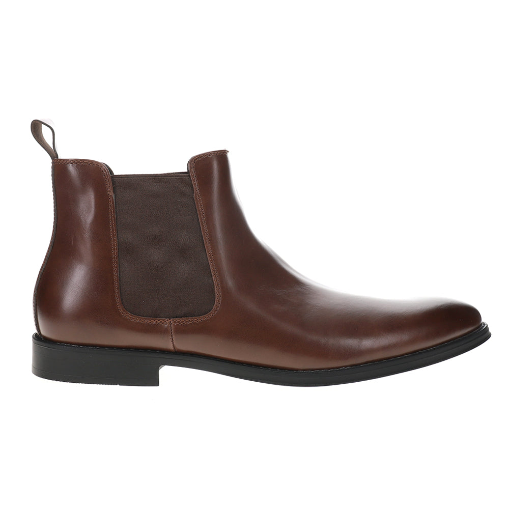 Shop Brown Mens Modern Dress Round Toe Pull On Chelsea Boots Shoebacca Shop Brown Mens Modern Dress Round Toe Pull On Chelsea Boots Shoebacca