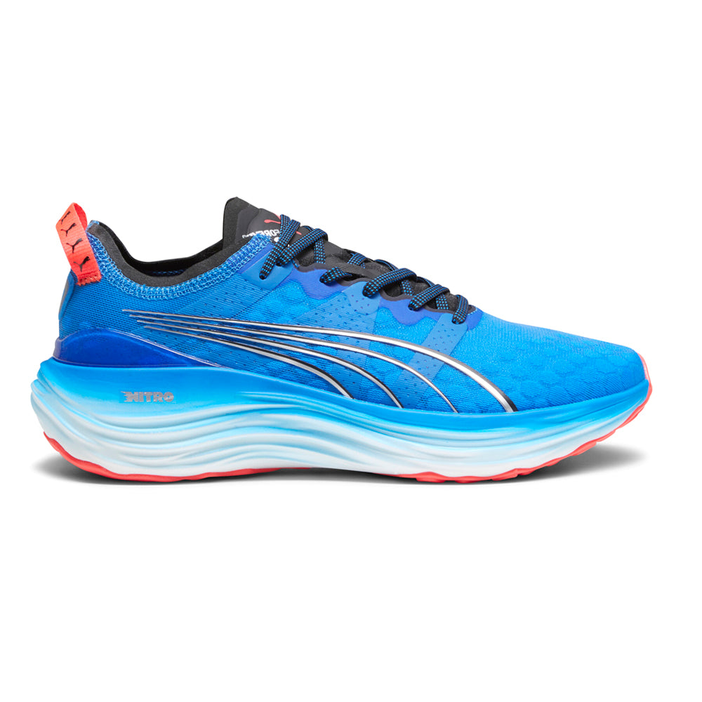 スパイク・シューズ Puma Nitro Running Shoes Blue Shop Blue Mens Puma ForeverRun NITRO Running Shoes – Shoebacca