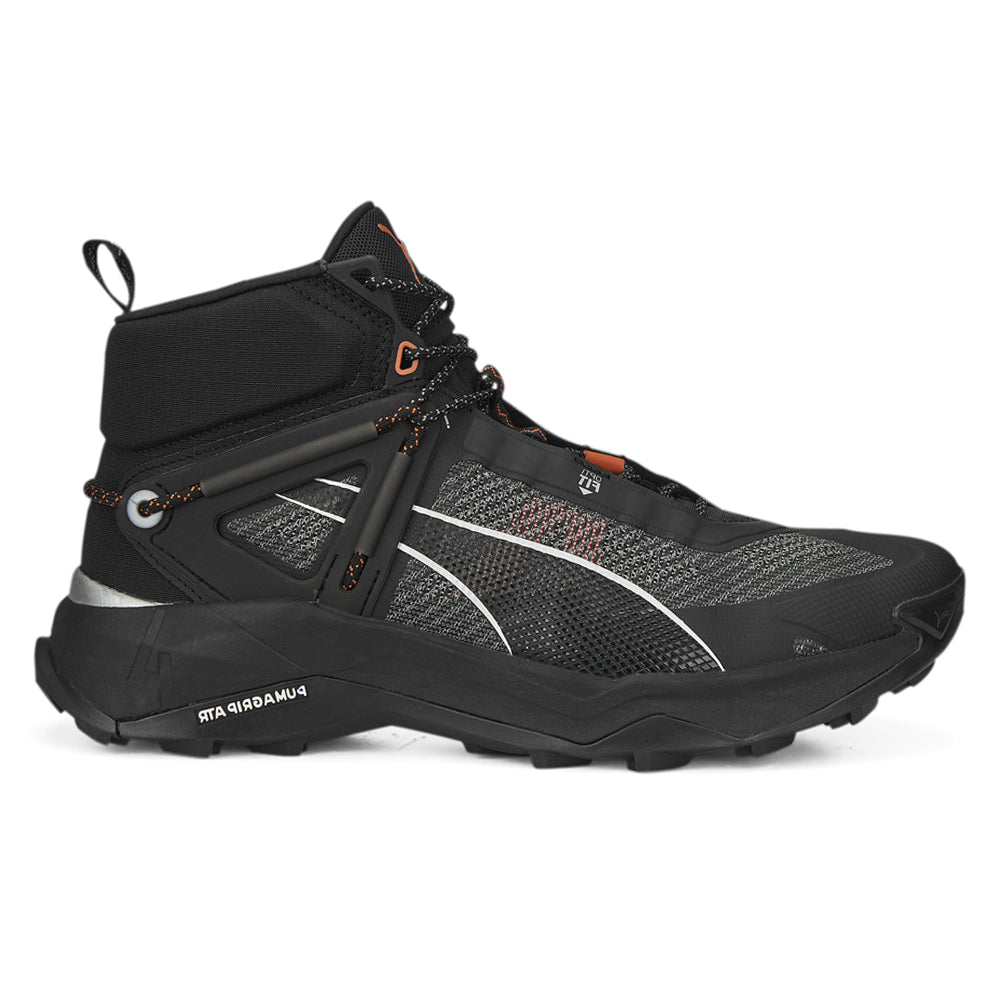 Shop Black Mens Puma Explore Nitro Mid Hiking Shoes – Shoebacca