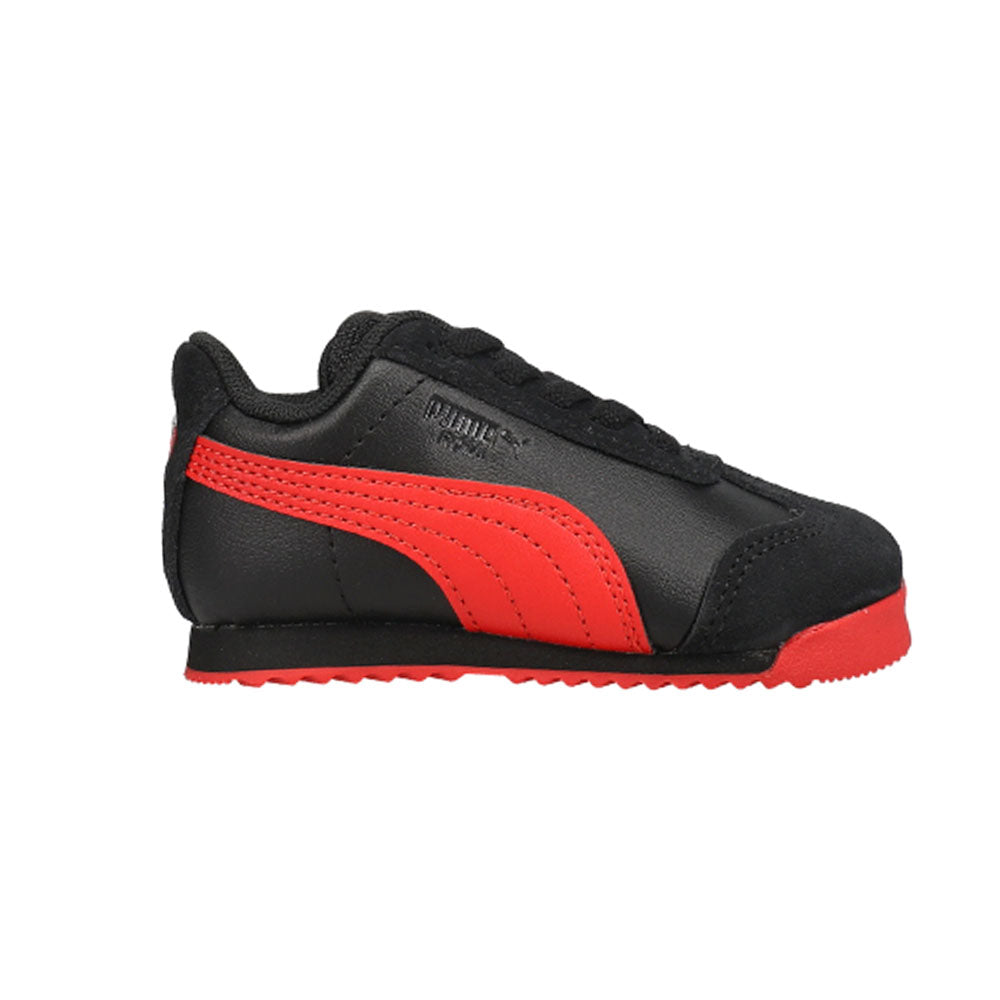 Shop Black, Red Boys Puma Roma Art of Sport Lace Up Sneakers