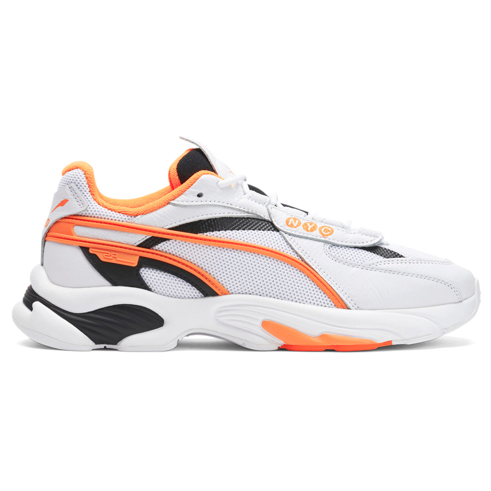 Shop Black, Orange, White RS-Connect Flagship Lace Up Sneakers – Shoebacca