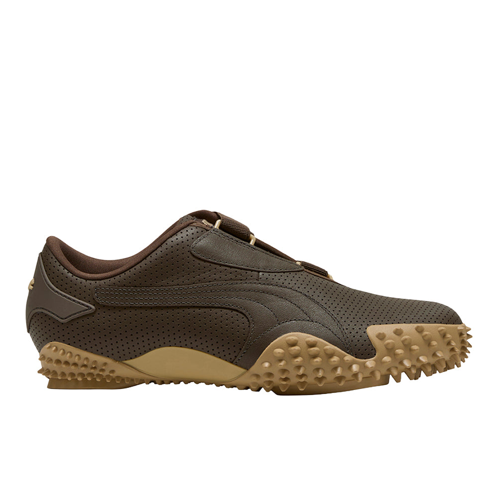 Shop Brown Mens Mostro Perforated Slip On Sneakers – Shoebacca