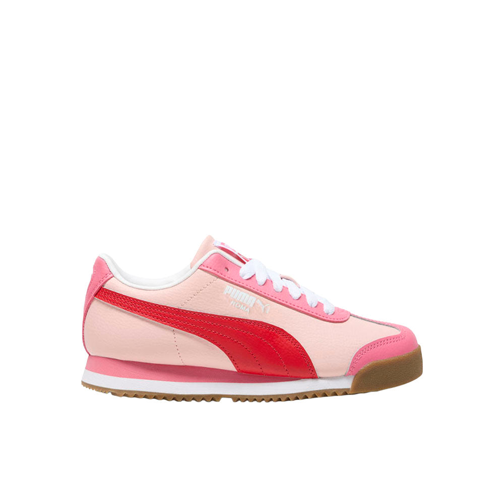 Shop Pink Girls Roma 24 Standard Lace Up Sneakers (Big Kid