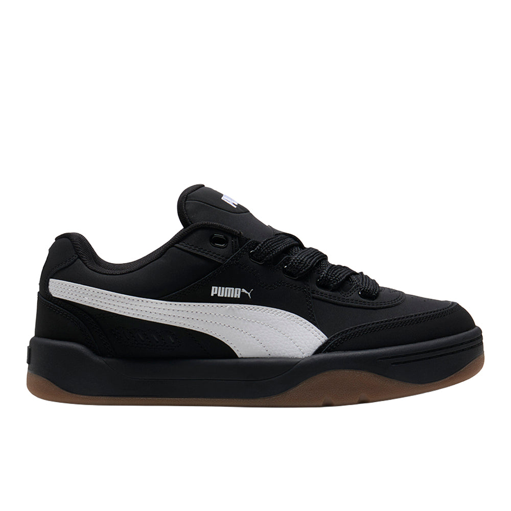 Shop Black Mens Park Lifestyle SK8 Buck LFS Lace Up Sneakers