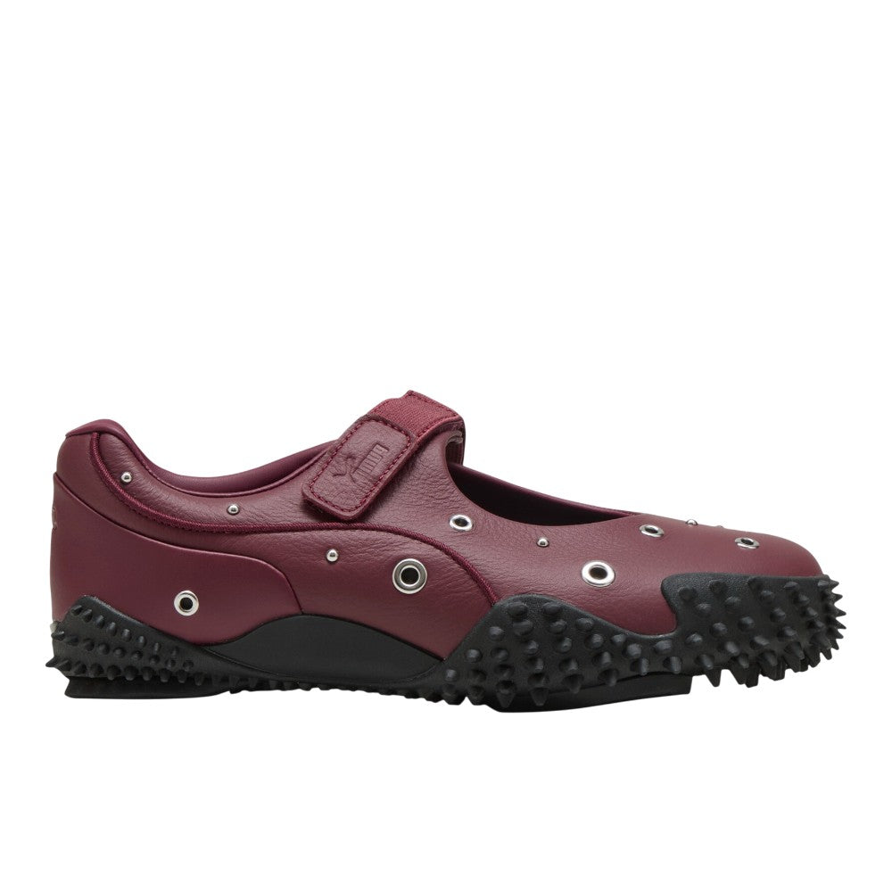 Shop Red Womens Mostro Fey Studs Slip On Sneakers – Shoebacca