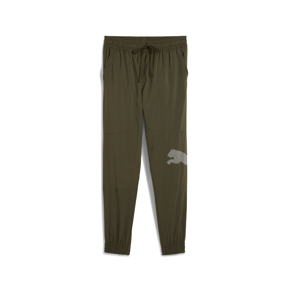 Shop Green Mens Train All Day Big Cat Woven Pants – Shoebacca