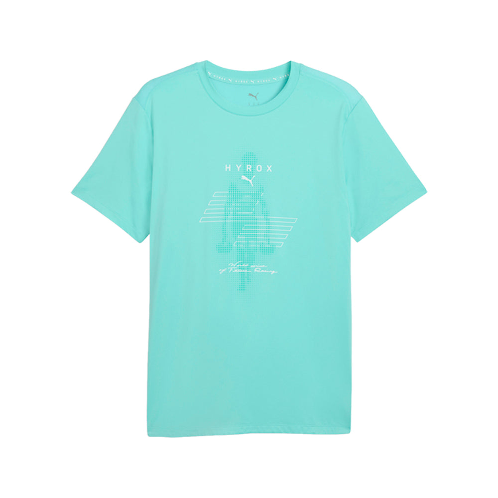 Shop Green Mens PUMA X HYROX Cloudspun Thermoadapt T-Shirt – Shoebacca