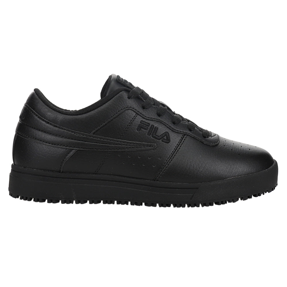 Shop Black Womens Fila Vulc 13 Low Slip Resistant Soft Toe Work