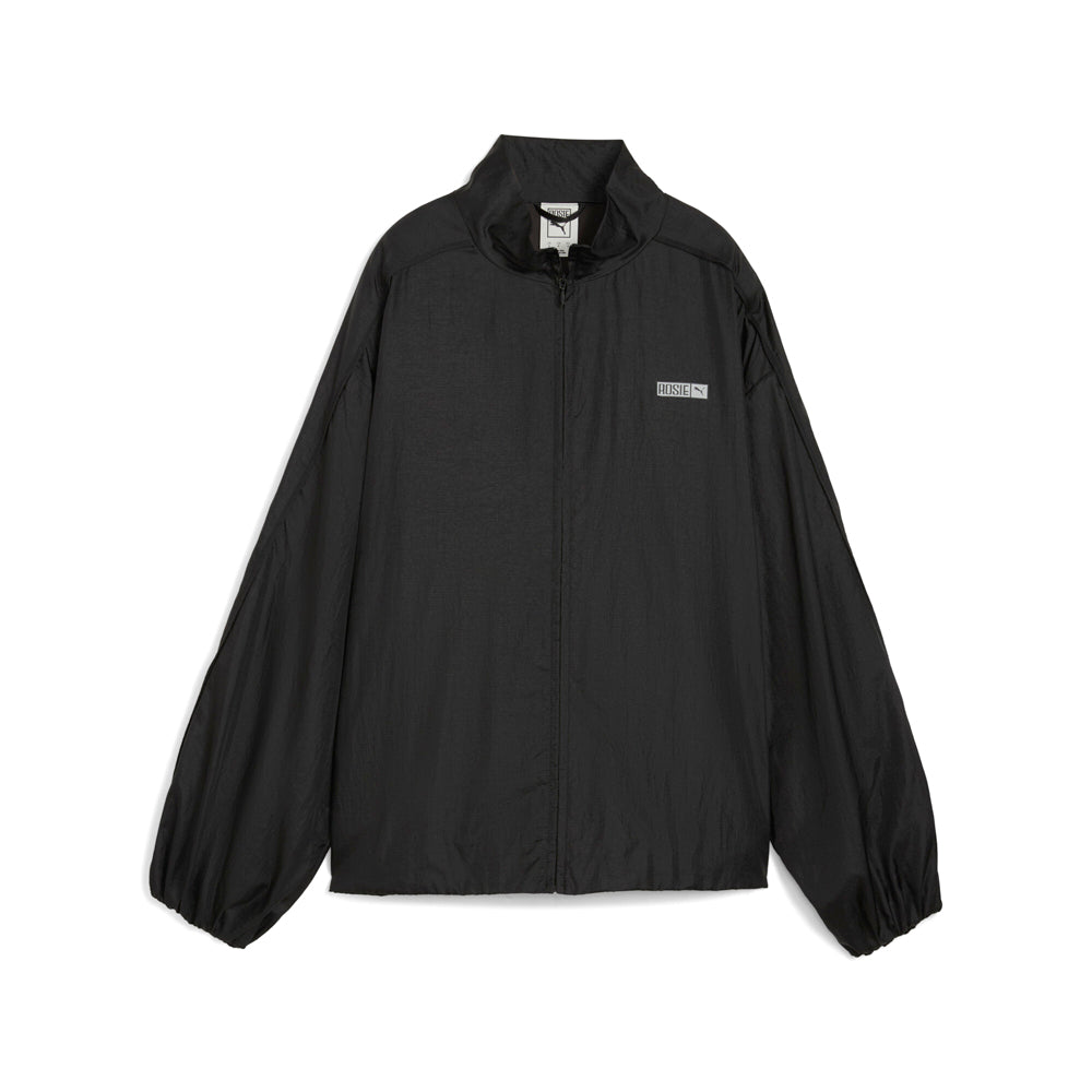 Shop Black Womens PUMA X ROSE T7 Oversized Full Zip Track Jacket