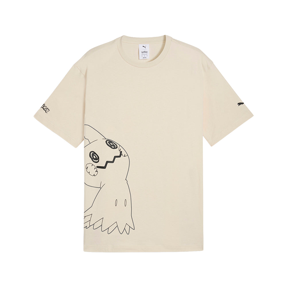Shop White Mens PUMA X POKÉMON Relaxed Graphic Crew Neck Short