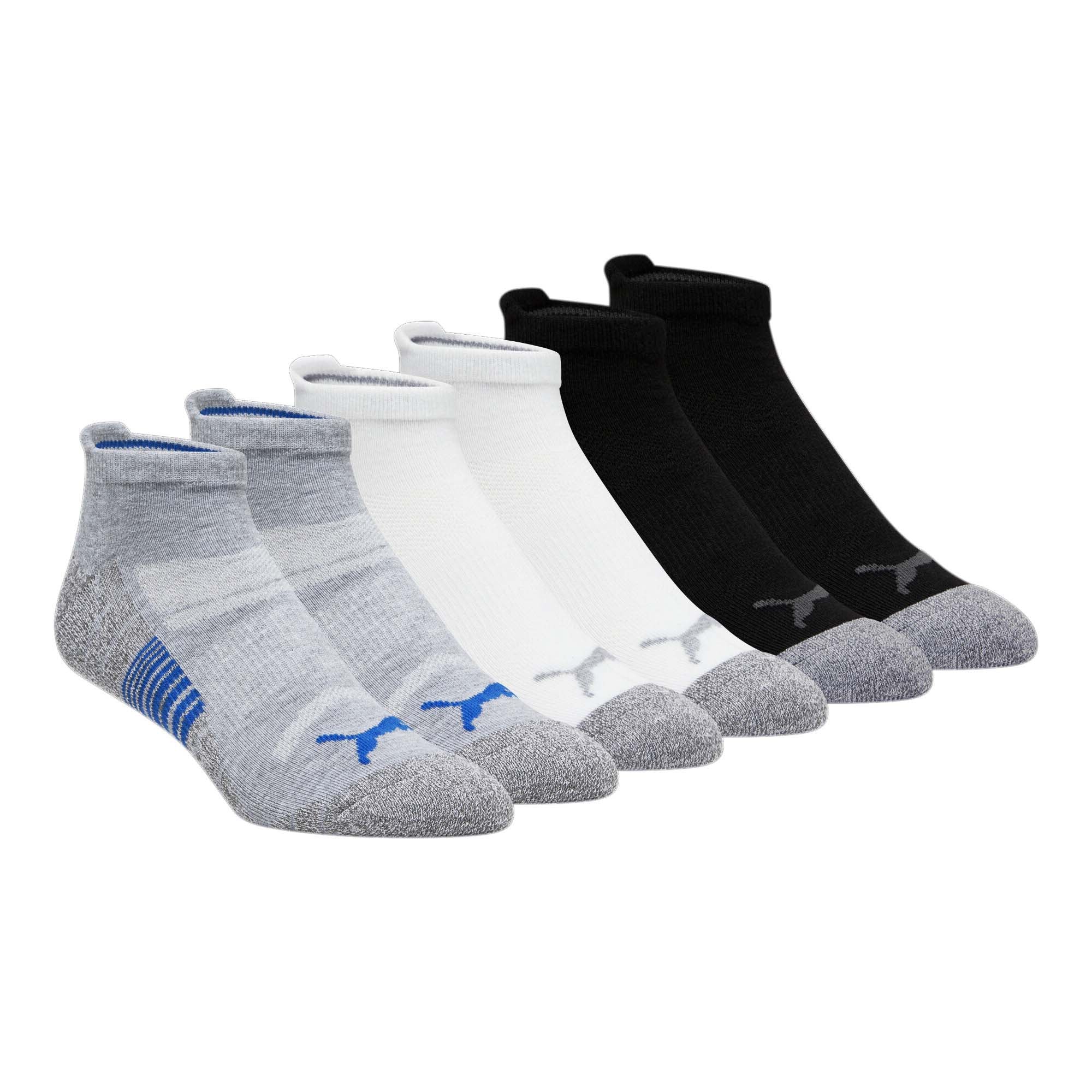 puma dress socks PUMA Half-Terry Low Cut Men Socks 3 Pairs