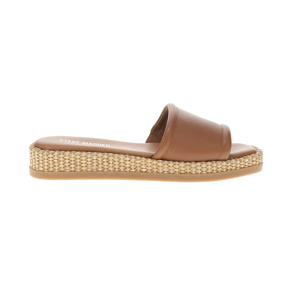 Shop Brown Womens Boardwalk Slide Sandals Shoebacca
