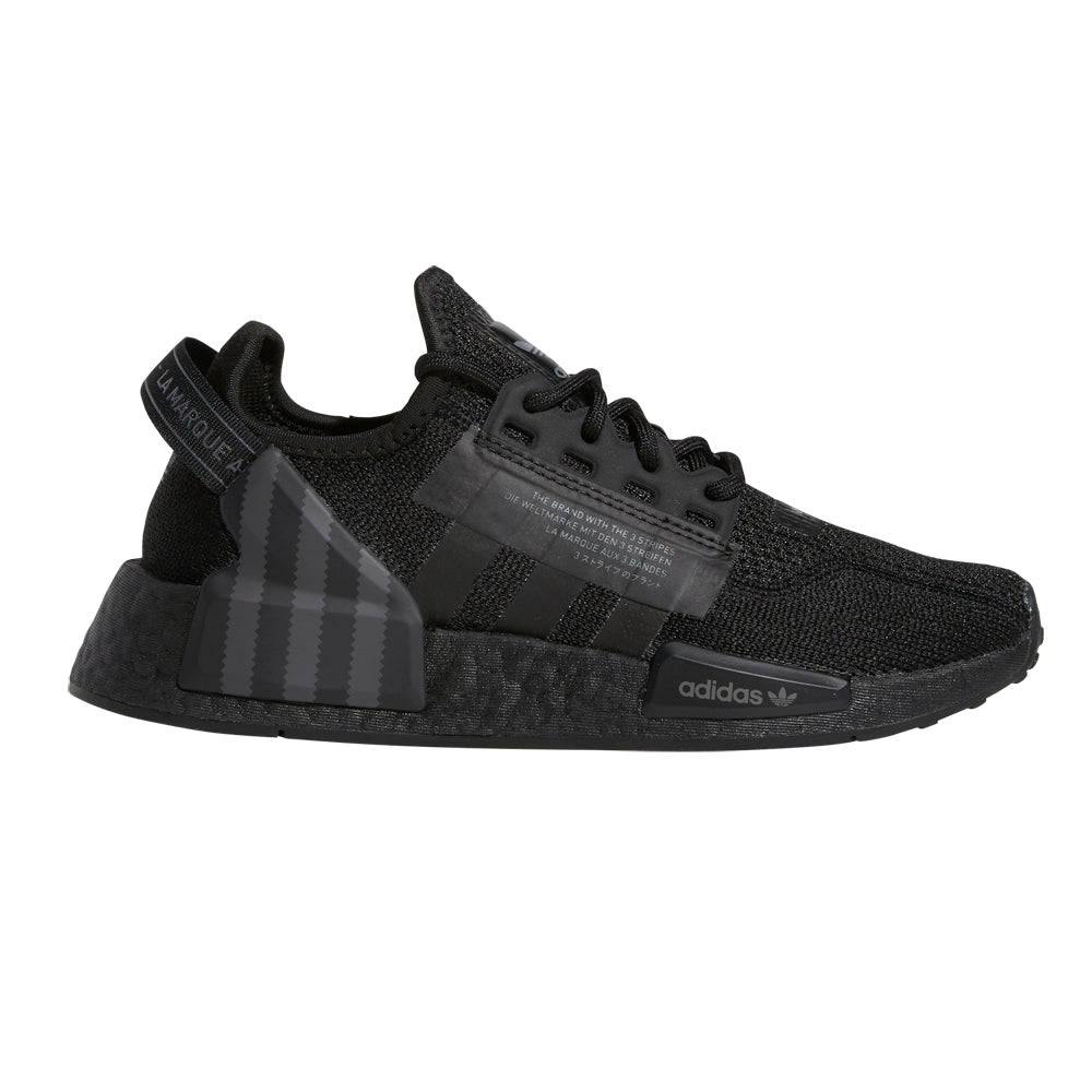 Shop Black Boys NMD R1 V2 Lace Up Sneakers (Big Kid) – Shoebacca