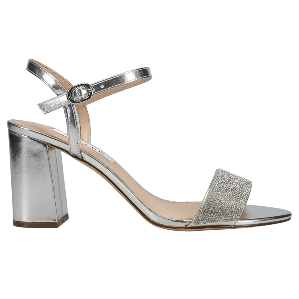 nina dress shoes silver Nina Anna Women's Shoes True Silver : 9.5 M