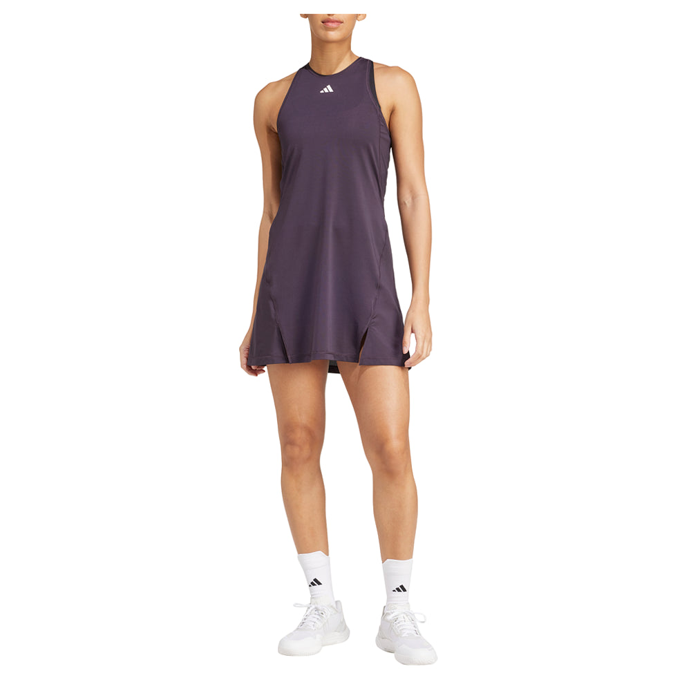 purple tennis dress adidas Womens Club Tennis Dress Aurora Black