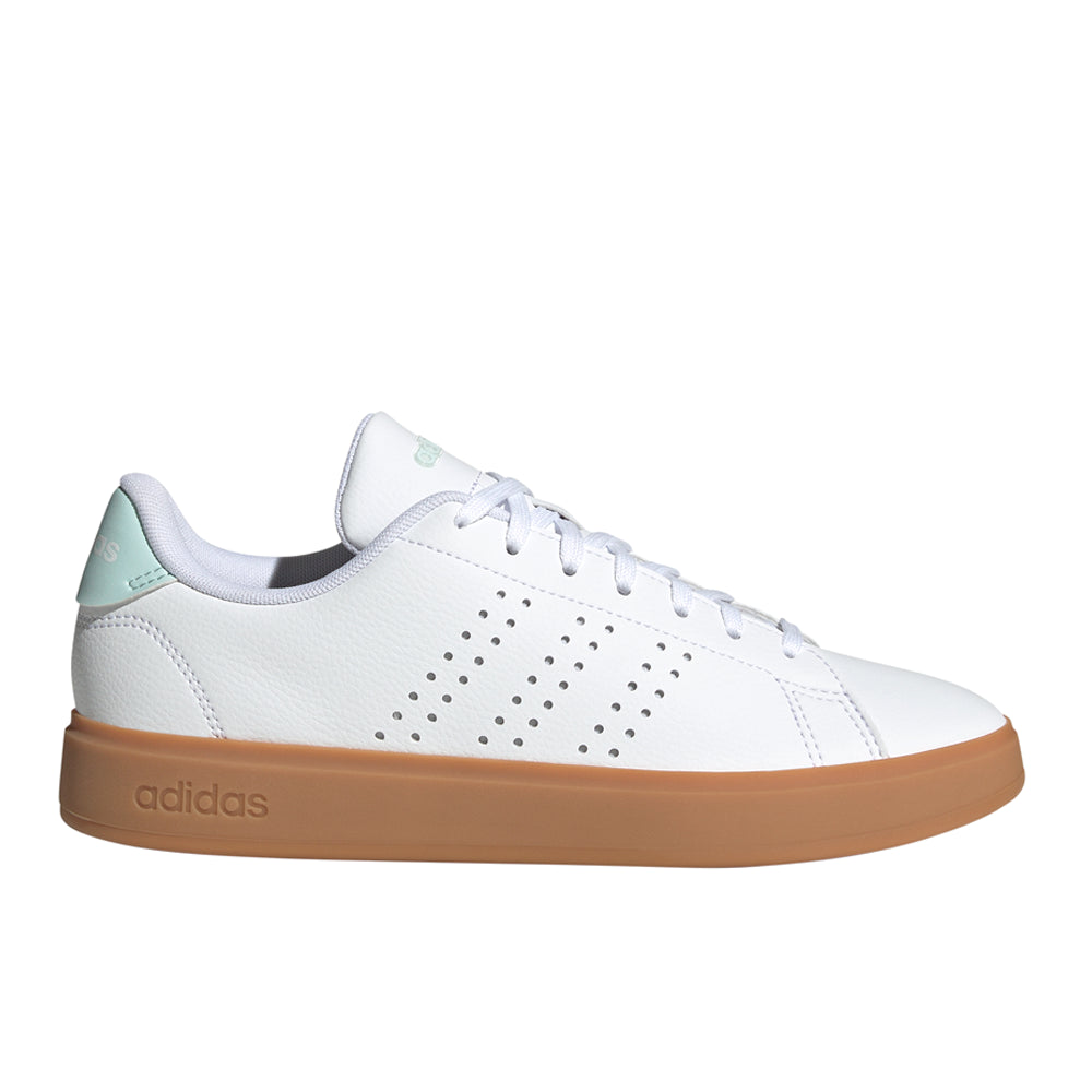 Shop White Womens Advantage 2.0 Lace Up Sneakers – Shoebacca