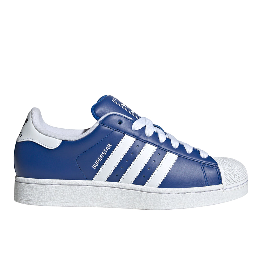 Shop Blue Mens Superstar II Shoes – Shoebacca - Main Image