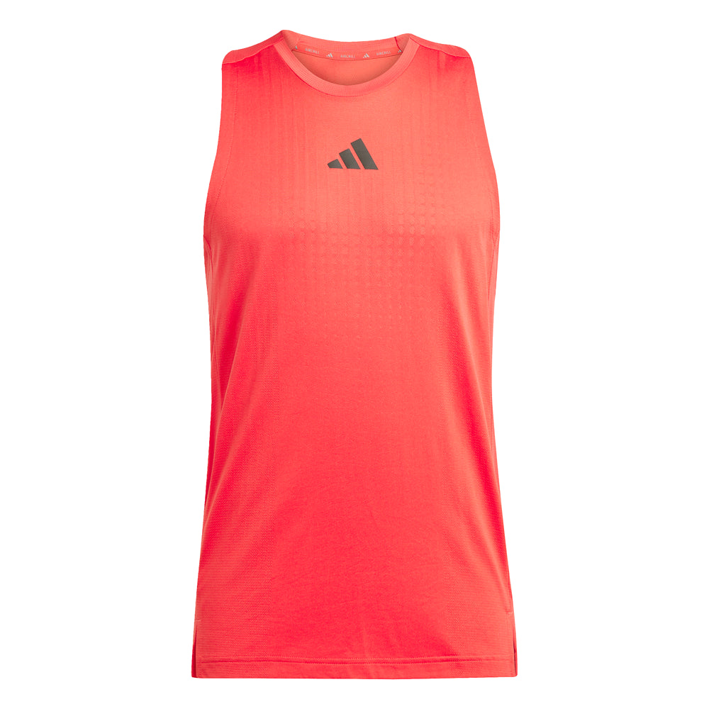 adidas AIRCHILL 赤 タンクトップ M Shop Red Mens Airchill Crew Neck Athletic Tank Top – Shoebacca