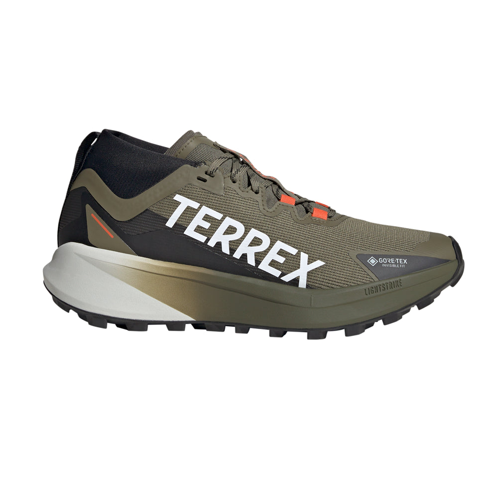 トレキング Shop Green, White Mens Terrex Agravic GTX Trail Running Shoes