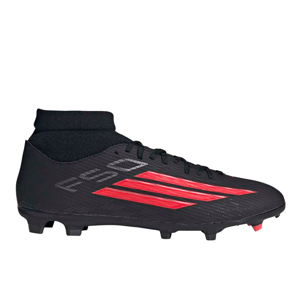 Shop Black, Red Mens F50 League Mid Cut Firm Ground/Multi Ground