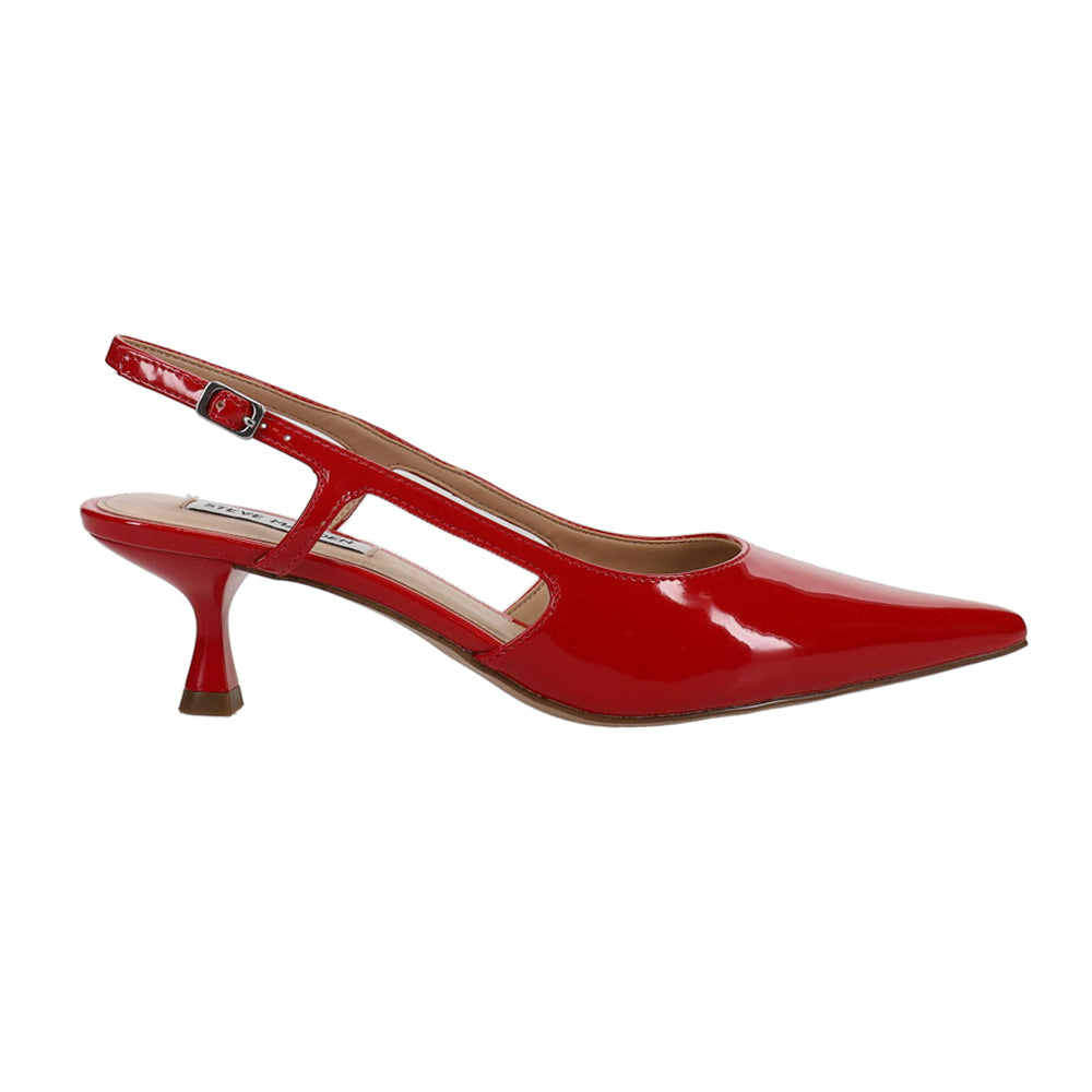 Shop Red Womens Steve Madden Legaci Pointed Toe Slingback Kitten
