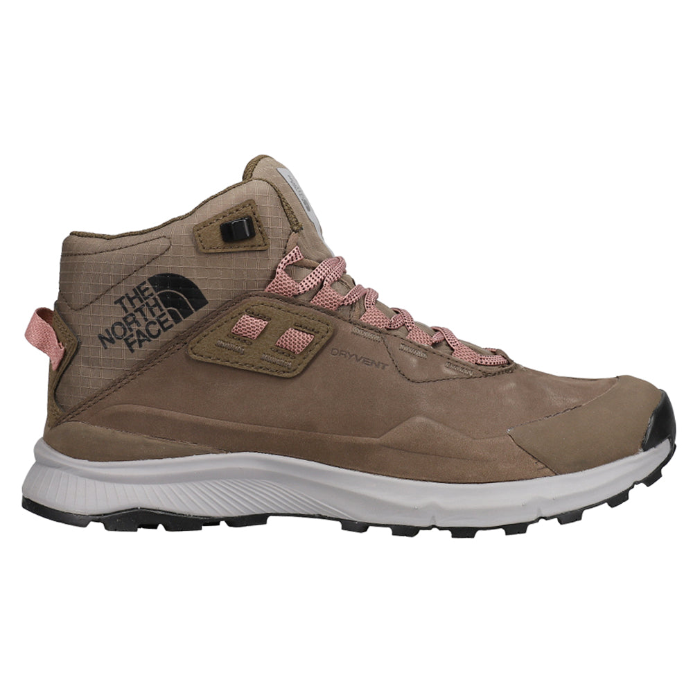 north face backpacking boots The North Face Women's Cragstone Leather Mid Waterproof Hiking Boots Brown 10