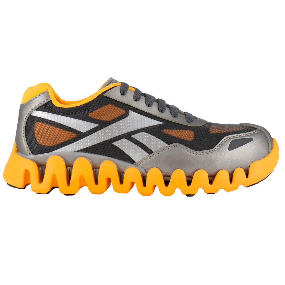Shop Orange, Silver Womens Reebok Work Zip Pulse Composite Toe