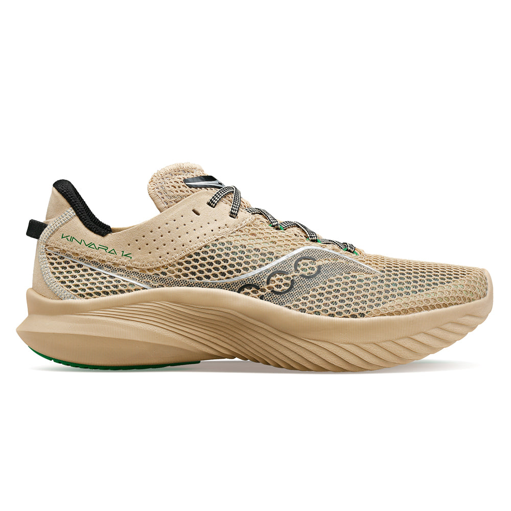 Shop Beige Mens Saucony Kinvara 14 Running Shoes â Shoebacca