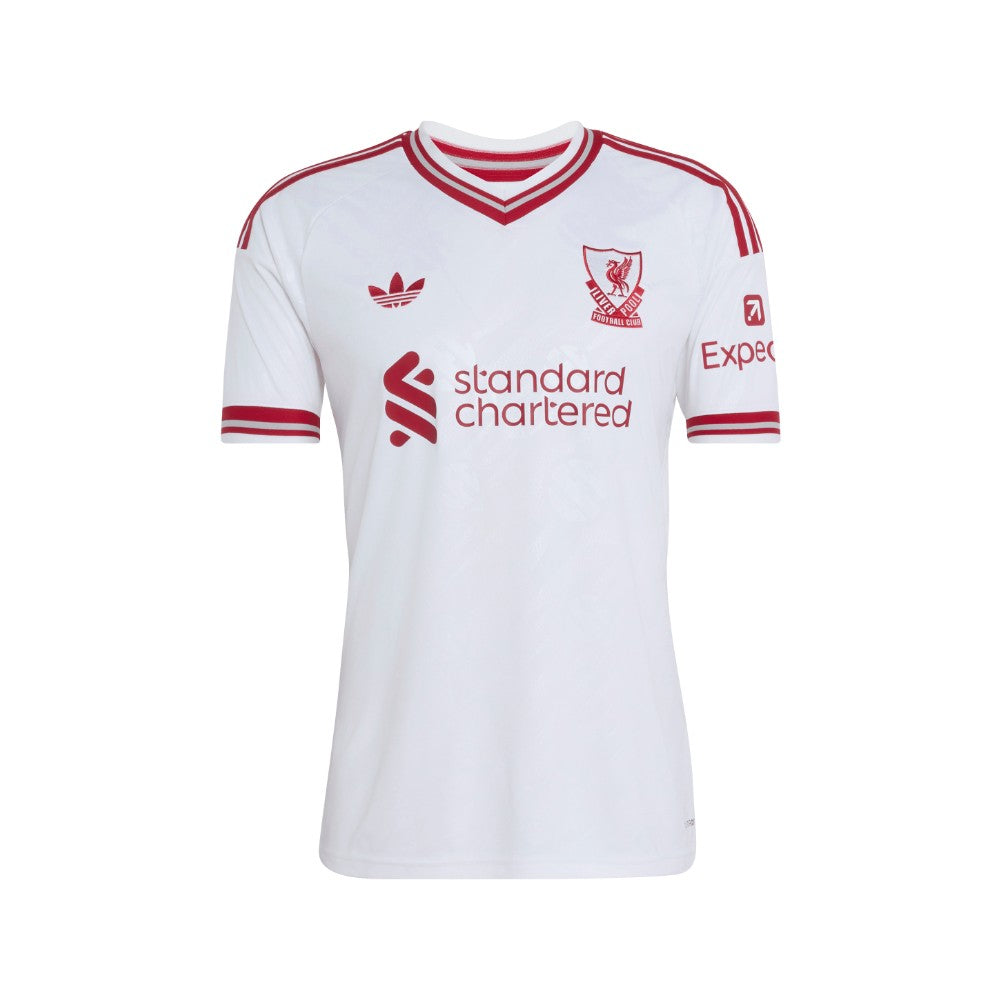 Shop White Mens Liverpool FC 26/27 Away Jersey – Shoebacca