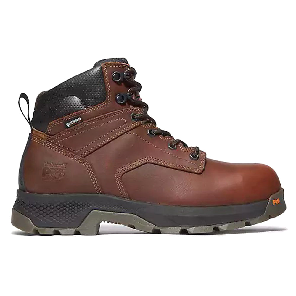 Shop Brown Mens Timberland Pro Titan EV Inch Waterproof