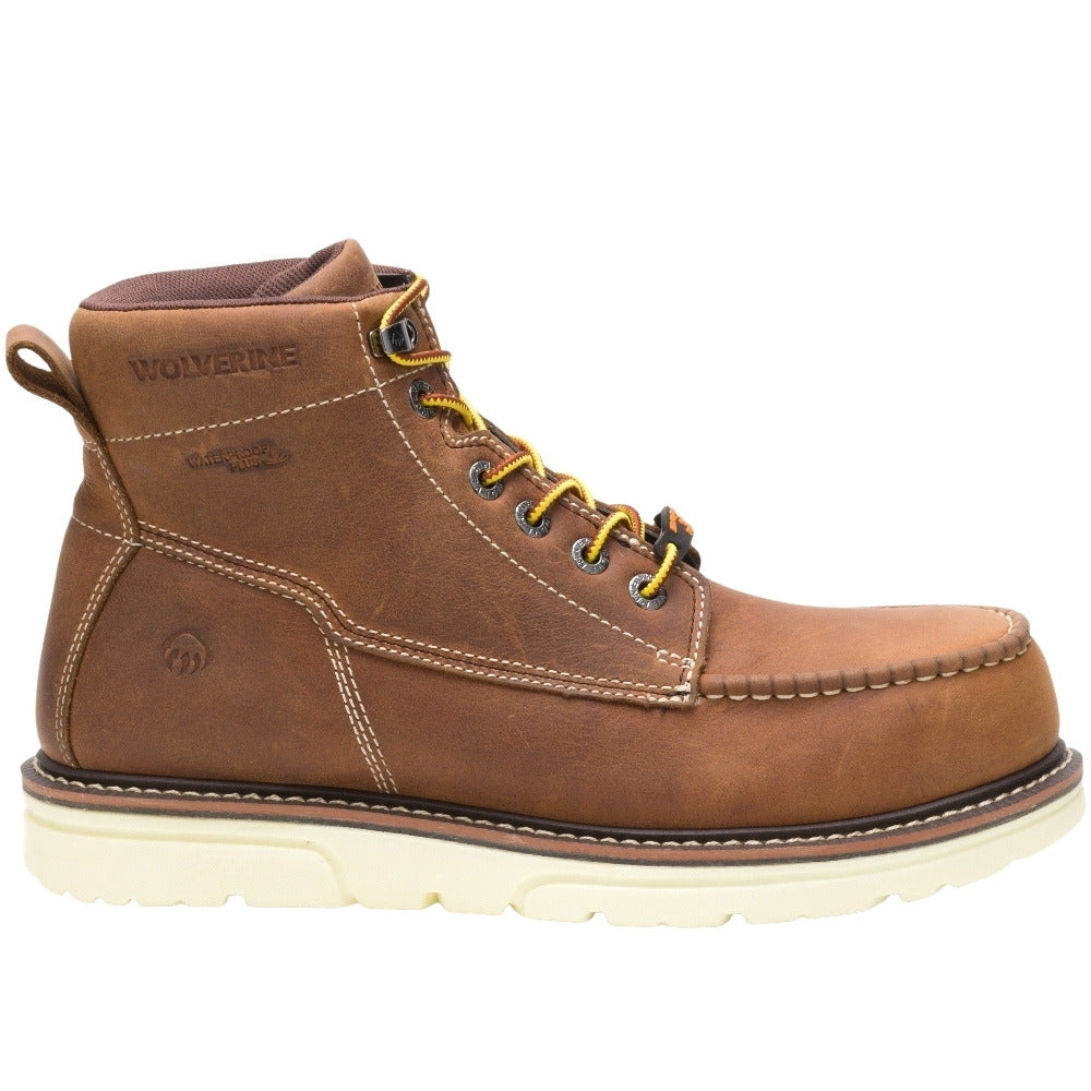 Shop Brown Mens Wolverine I90 Rush 6 inch Waterproof Composite Toe