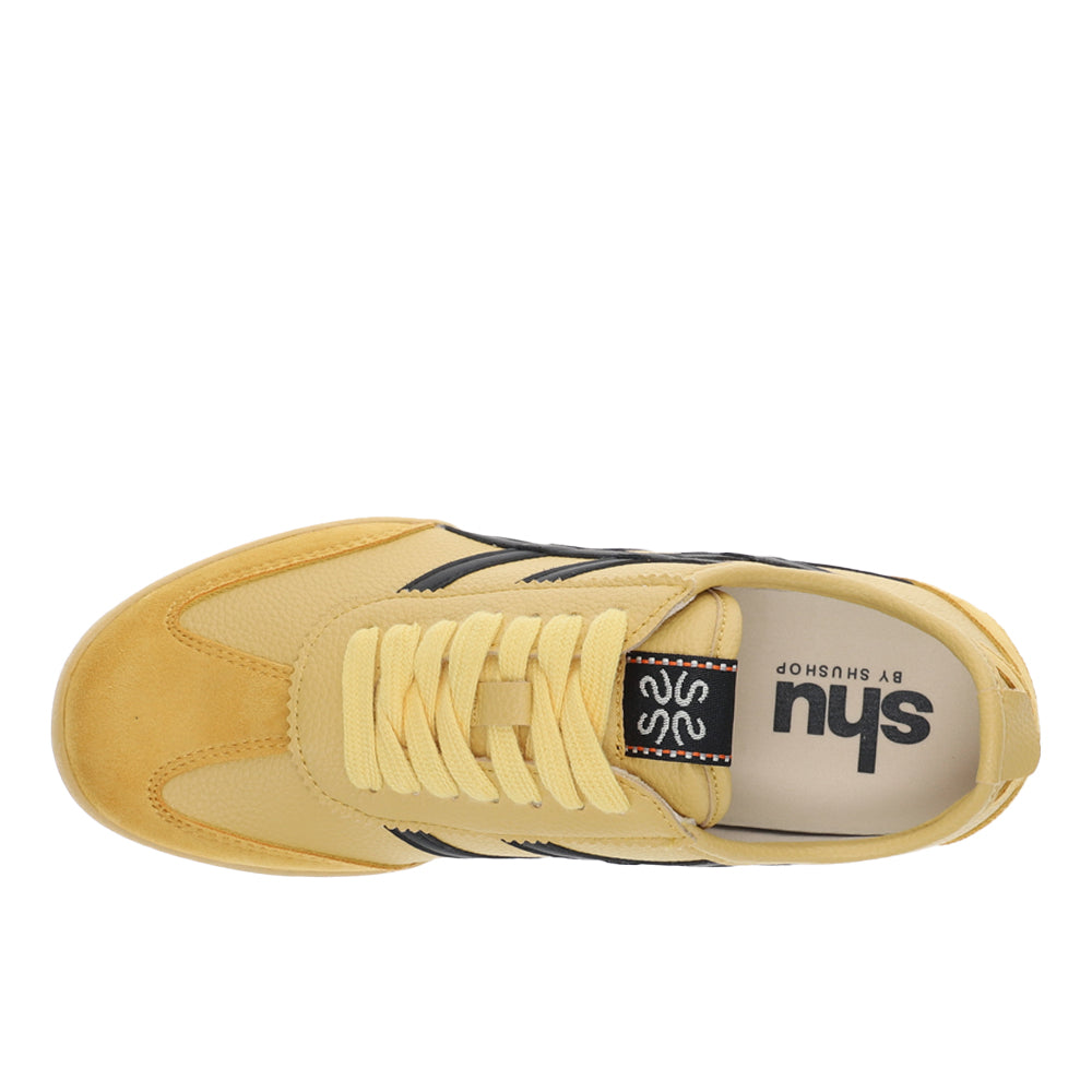 Shop Yellow Womens Polly Sneakers – Shoebacca