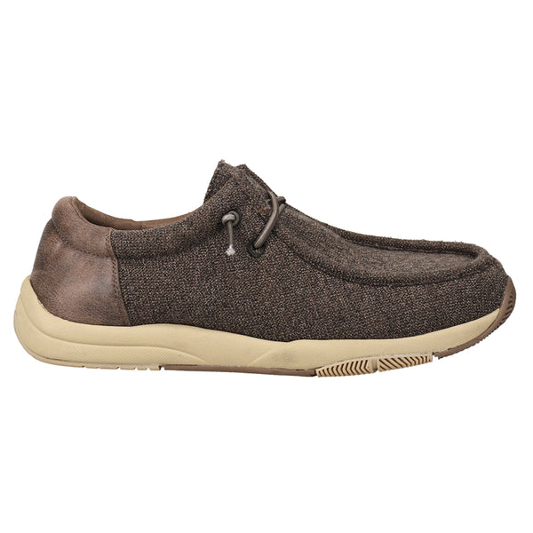 Shop Brown Mens Roper Hang Loose Slip On Shoes – Shoebacca display picture 1