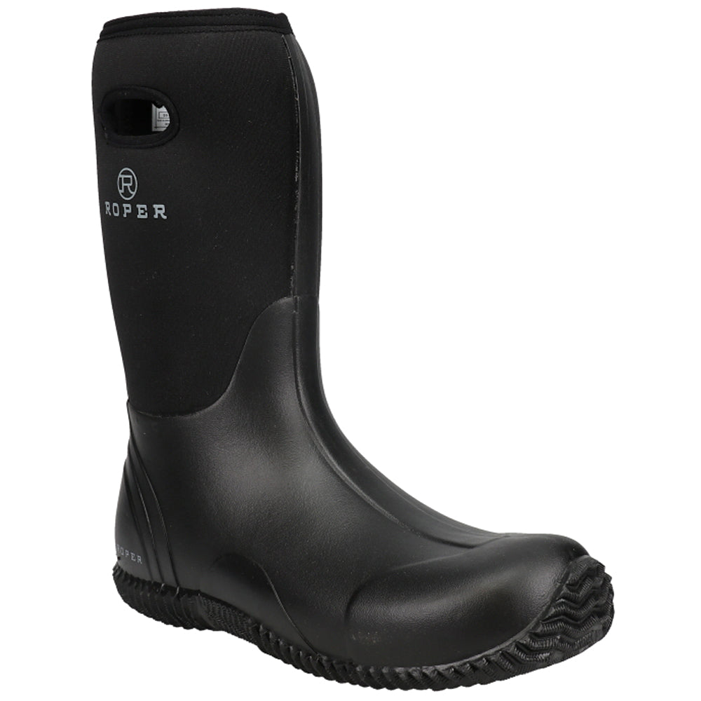 Roper Barnyard (Black) - Mens Work Rain Boots main image 0