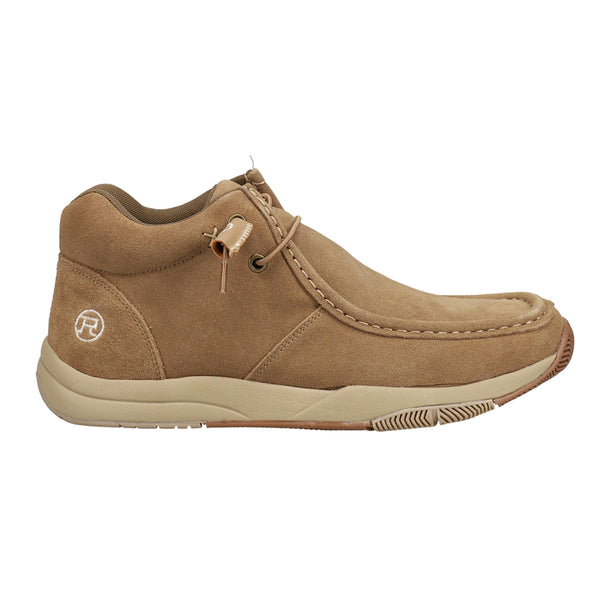 Shop Brown Mens Roper Clearcut Round Toe Chukka Boots  display picture 1