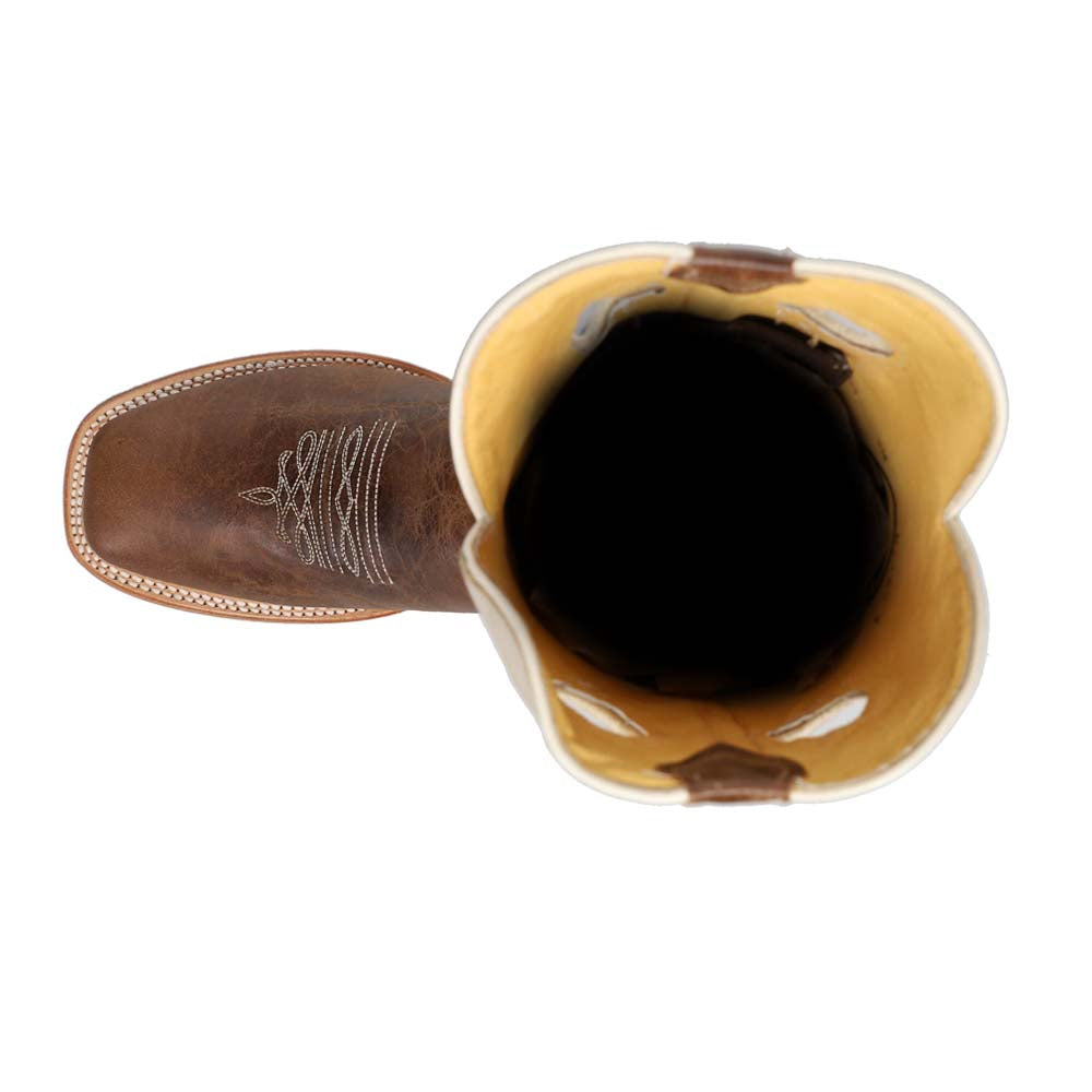 Shop Blue Womens Roper Ride'em Cowgirl Square Toe Cowboy Boot Shoebacca