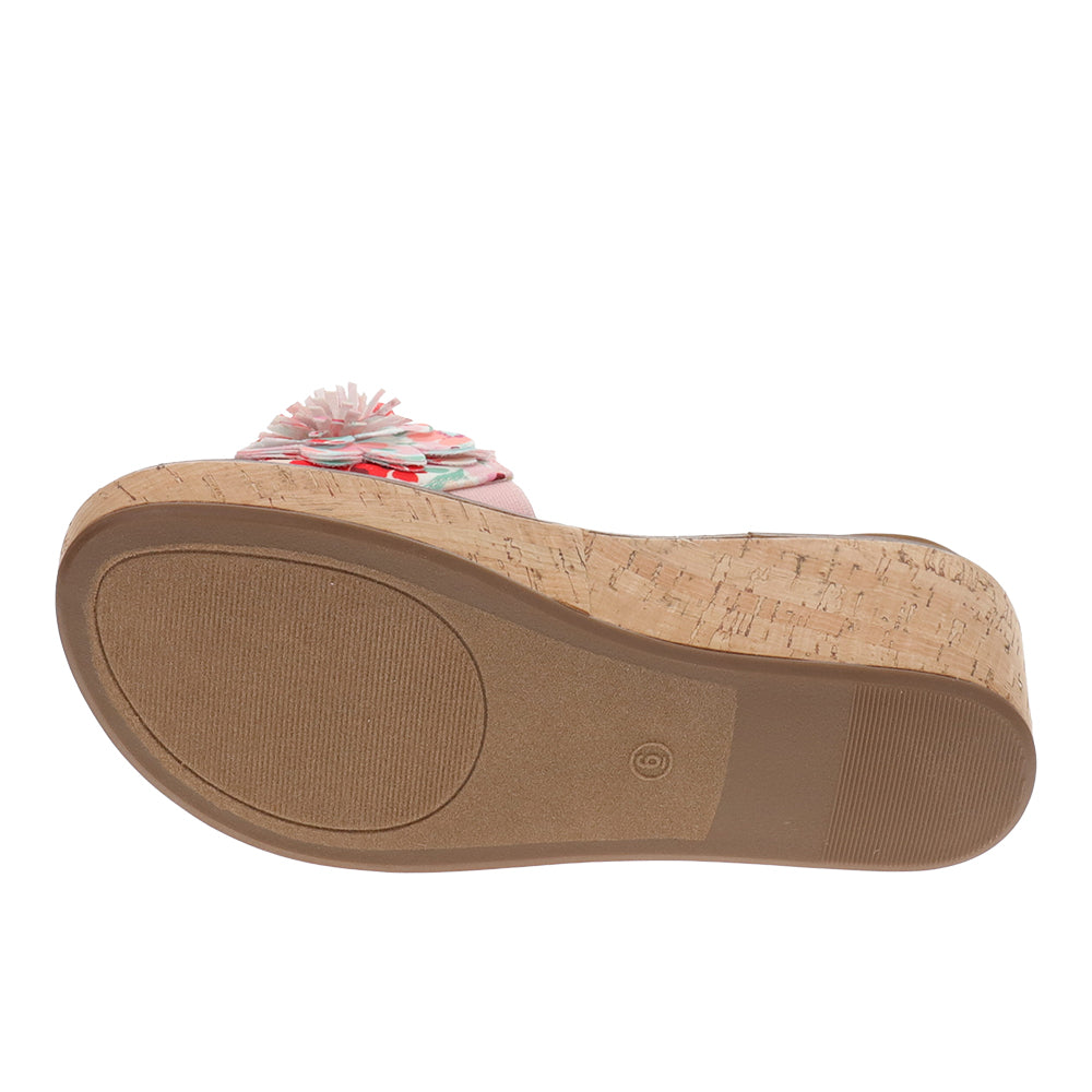 Shop Multi Womens Wildflower Wedge Sandals – Shoebacca