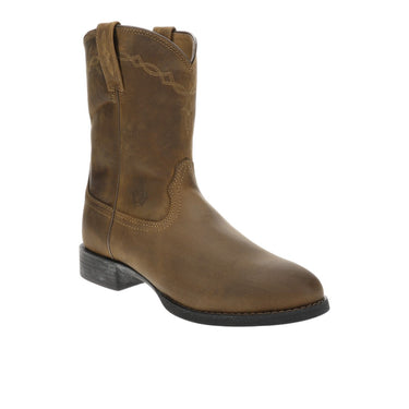 Ariat Men's Heritage Roper Boots- Distressed Brown Ariat Men's Heritage Roper Boots- Distressed Brown