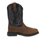 Shop Brown Mens Ariat RigTek 11 Inch Waterproof Wide Composite Toe