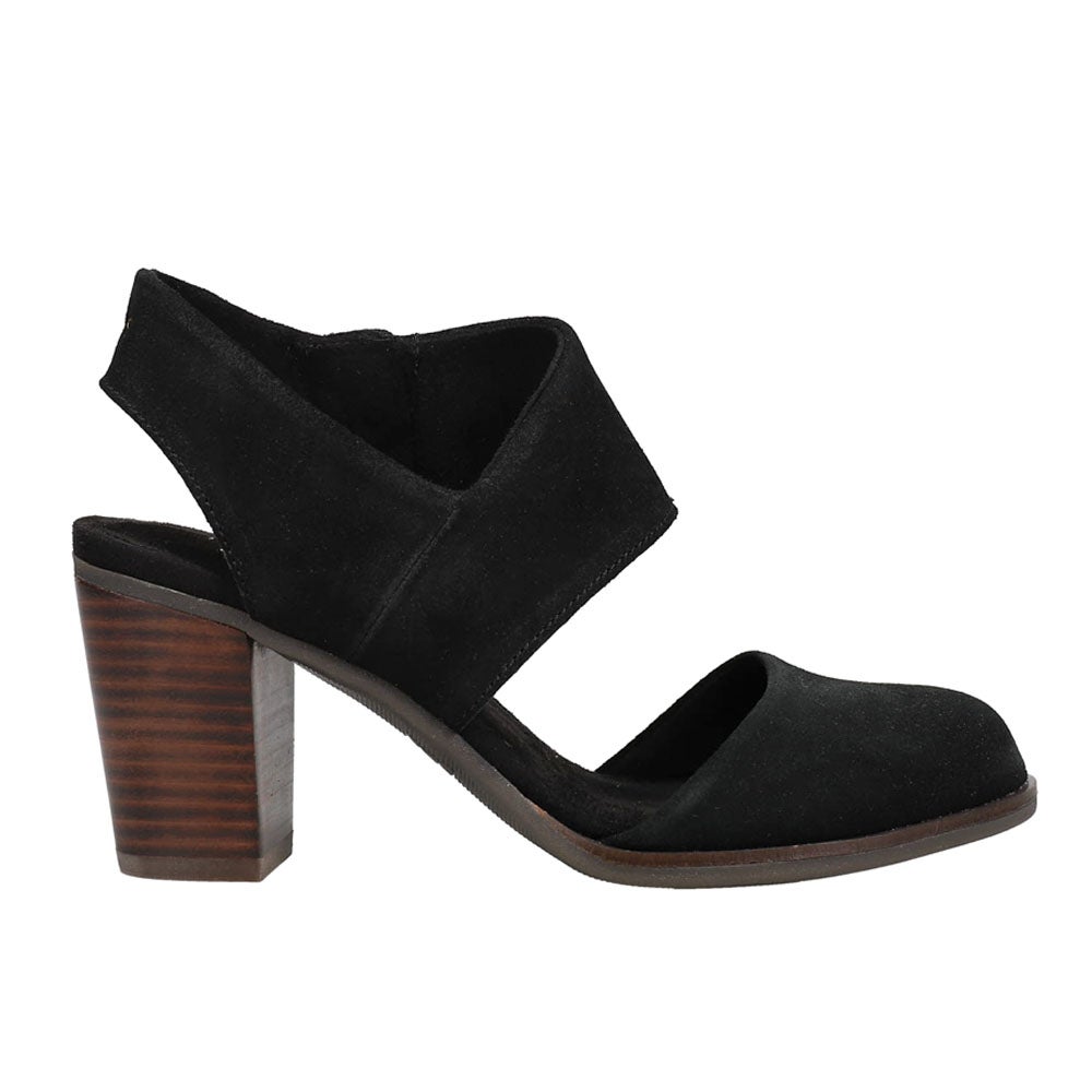 Shop Black Womens TOMS Majorca Closed Toe Backstrap Sandals – Shoebacca