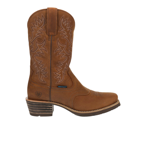 Ariat Men\'s brown boots cowboy work travel pointed toe outdoor casual sport shoe 1440650_F.jpg?width=1000&  main image 3