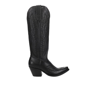 Shop Black Womens Ariat Casanova Embroidered Snip Toe Zippered