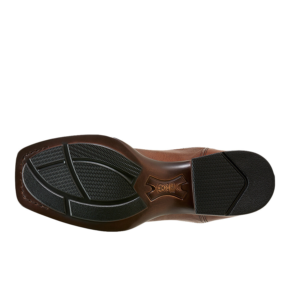 Shop Brown Mens Alden 11 Inch Wide Square Toe Pull On Boots