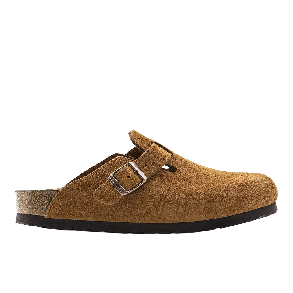 Boston Soft Footbed Suede Leather Clogs - 41 / Medium